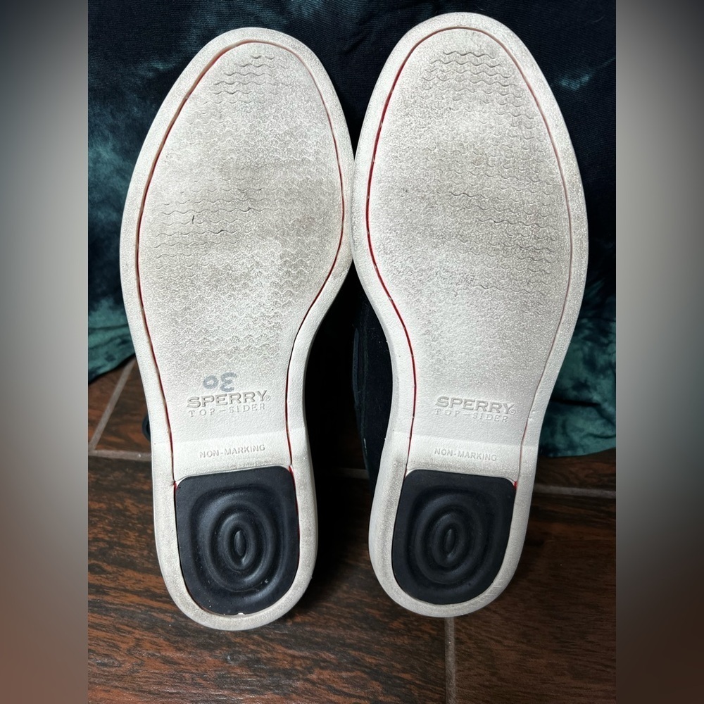 Sperry Top Sider Plush Wave Suede Shoes - Picture 3 of 5